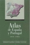 Imagen de archivo de Atlas de Espaa y Portugal : Pennsula Ibrica, Andorra incluida, islas de Espaa y Portugal, Baleares, Canarias, Madeira y Azores a la venta por medimops