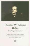 Mahler: Una Fisiognomica Musical (Spanish Edition) (9788483074688) by Theodor W. Adorno