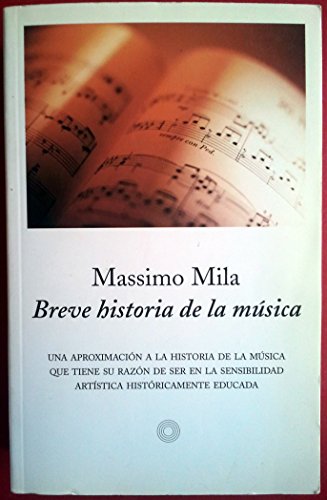 Stock image for Breve historia de la msica for sale by Librera Prez Galds