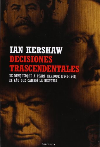 decisiones transcentales (td) (9788483078235) by Kershaw, Ian