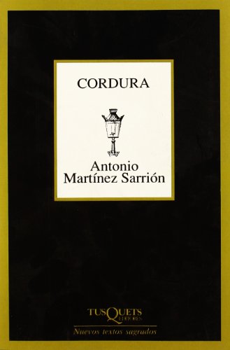 9788483106389: Cordura (Marginales) (Spanish Edition)