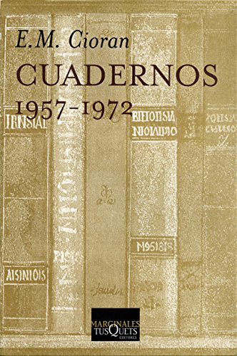 9788483106709: Cuadernos (1957-1972): 184 (Marginales)