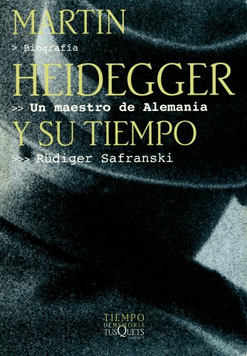 Stock image for Un maestro de Alemania, Martin Heidegger y su tiempo for sale by Iridium_Books