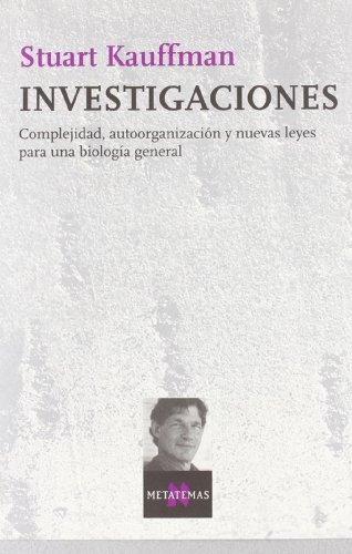 Investigaciones (Spanish Edition) (9788483108512) by Kauffman, Stuart