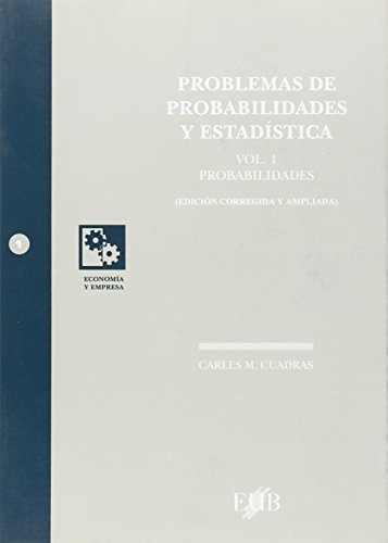 Imagen de archivo de Problemas de probabilidad y estadstica (1) : probabilidades a la venta por Iridium_Books