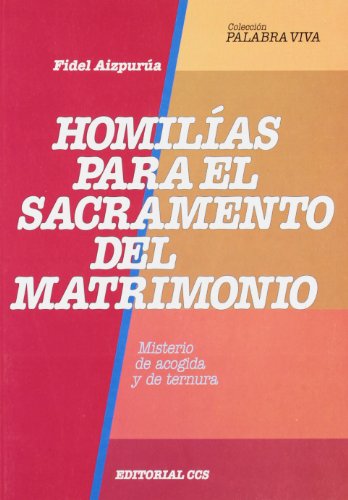 Imagen de archivo de Homilas para el sacramento del matrimonio a la venta por OM Books