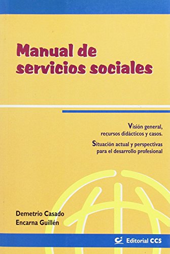 Beispielbild fr Manual de Servicios Sociales zum Verkauf von Hamelyn