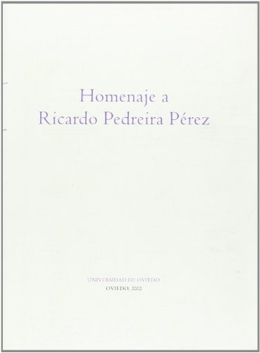 Stock image for Homenaje a Ricardo Pedreira Prez for sale by AG Library