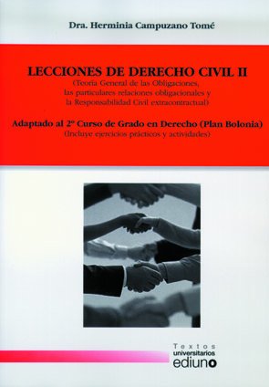 Imagen de archivo de LECCIONES DE DERECHO CIVIL II (TEORA GENERAL DE LAS OBLIGACIONES, LAS PARTICULARES RELACIONES OBLIGACIONALES Y LA RESPONSABILIDAD a la venta por Zilis Select Books