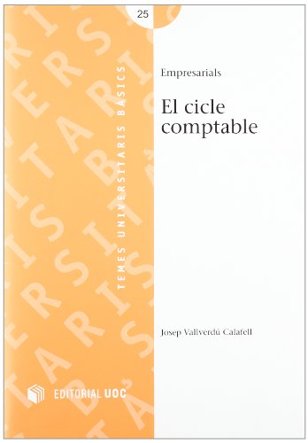 Stock image for El cicle comptable for sale by Iridium_Books