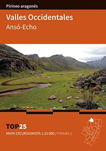 9788483214916: Mapa Top 25 Valles Occidentales. Ans-Echo