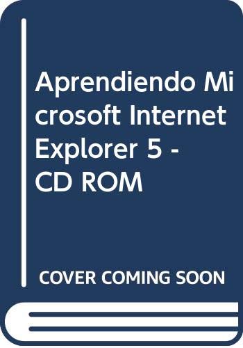 9788483221112: Aprendiendo Microsoft Internet Explorer 5 - CD ROM