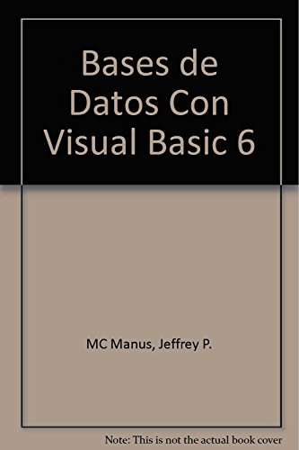 Stock image for Bases de Datos con Visual Basic 6 for sale by Hamelyn