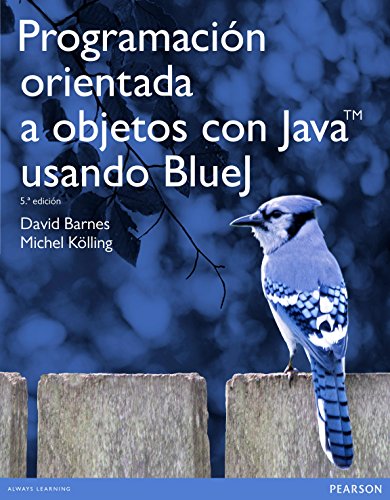 Stock image for PROGRAMACIN ORIENTADA A OBJETOS USANDO BLUEJ for sale by Zilis Select Books