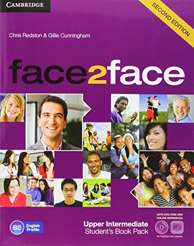 Stock image for face2face for Spanish Speakers Upper Intermediate Student's Pack (Student's Book with DVD-ROM, Spanish Speakers Handbook with Audio CD, Online Workbook) for sale by Iridium_Books