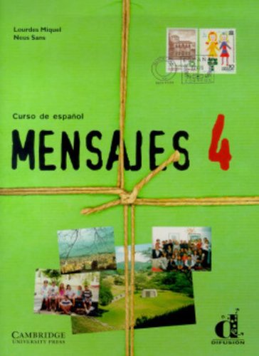 Stock image for Mensajes 4 Libro del alumno/cuaderno de ejercicios (Spanish Edition) for sale by Iridium_Books