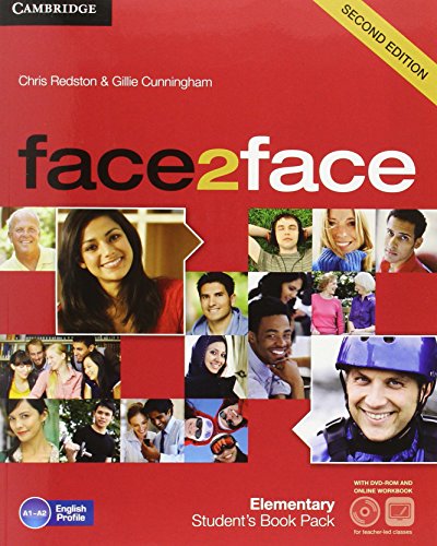 9788483232385: face2face for Spanish Speakers Elementary Student's Pack(Student's Book with DVD-ROM, Spanish Speakers Handbook with Audio CD,Online Workbook)