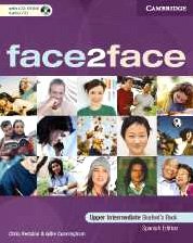 Imagen de archivo de face2face Upper Intermediate Student's Book with CD ROM Spanish Edition a la venta por WorldofBooks