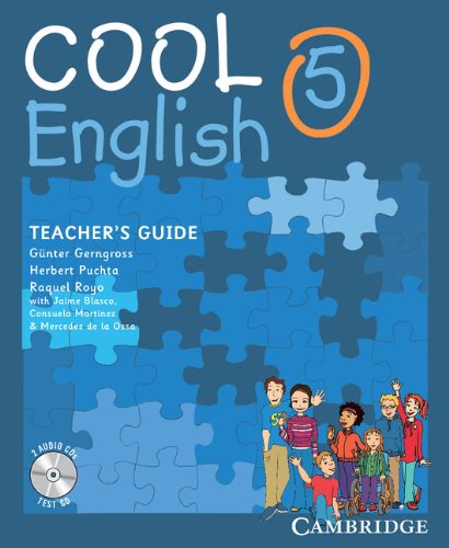 Imagen de archivo de Cool English Level 5 Teacher's Guide with Audio CD and Tests CD a la venta por Iridium_Books