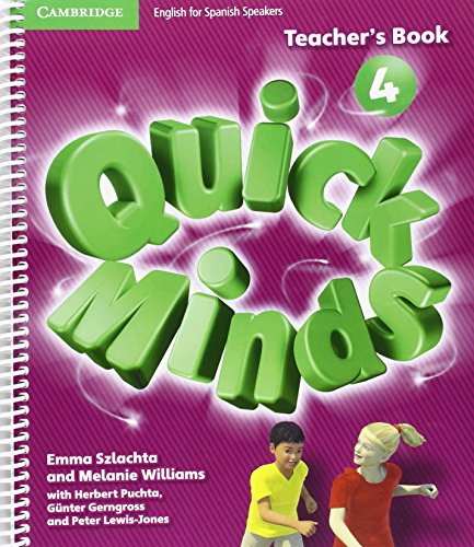 Imagen de archivo de Quick Minds Level 4 Teacher's Book a la venta por Hamelyn