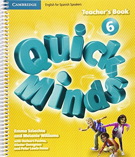 Imagen de archivo de Quick Minds Level 6 Teacher's Book (Spanish Edition) a la venta por Iridium_Books