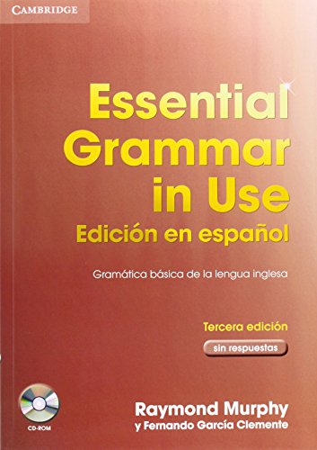 9788483234686: Essential Grammar in Use Edicin en espaol 3a edicin sin respuestas con CD-ROM