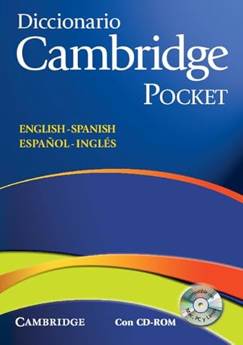 Imagen de archivo de Diccionario Bilingue Cambridge Spanish-English Pocket Edition [With CDROM] a la venta por ThriftBooks-Dallas