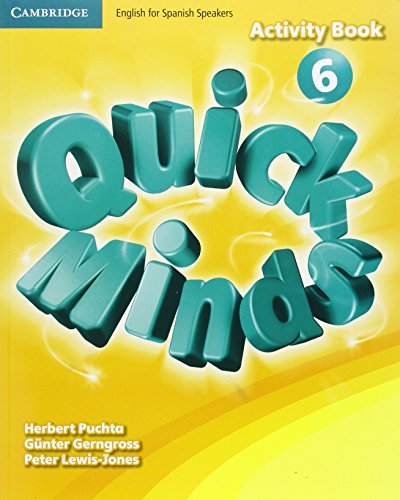 9788483235621: Quick Minds Level 6 Activity Book - 9788483235621 (CAMBRIDGE)