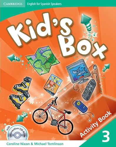 Imagen de archivo de Kid's Box for Spanish Speakers Level 3 Activity Book with Cd-rom and Language Portfolio a la venta por Iridium_Books