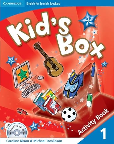 Imagen de archivo de Kid's Box for Spanish Speakers Level 1 Activity Book with CD-ROM and Language Portfolio a la venta por medimops