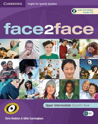 Imagen de archivo de Face2face for Spanish Speakers Upper Intermediate Student's Book with Cd-rom/audio Cd a la venta por Hamelyn
