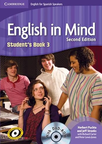 9788483236420: English in Mind for Spanish Speakers 3 Student's Book with DVD-ROM - 9788483236420 (CAMBRIDGE)