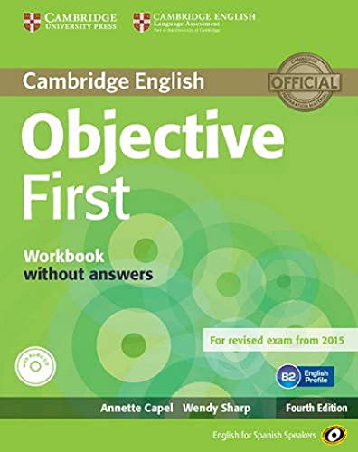 Beispielbild fr Objective First for Spanish Speakers Workbook without Answers with Audio CD zum Verkauf von Hamelyn