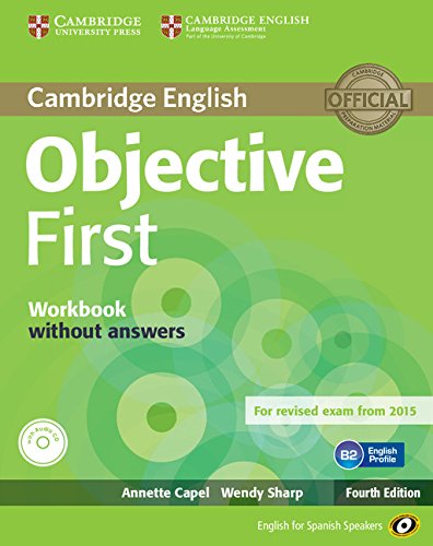 9788483236789: Objective First for Spanish Speakers Workbook without Answers with Audio CD 4th Edition - 9788483236789 (CAMBRIDGE)
