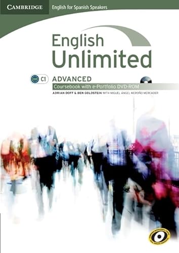 Stock image for English Unlimited for Spanish Speakers Advanced Coursebook with E-portfolio for sale by Hamelyn