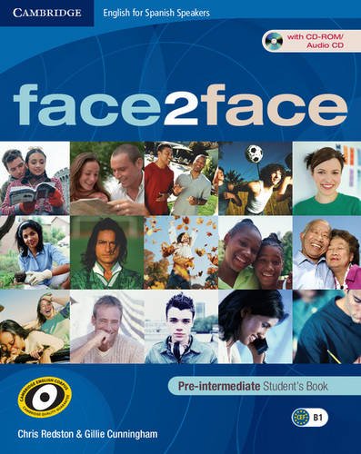 Imagen de archivo de face2face for Spanish Speakers Pre-intermediate Student's Book with CD-ROM/Audio CD a la venta por ThriftBooks-Atlanta