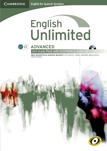 9788483237182: English unlimited for spanish speakers advanced self-study pack (workbook with dvd-rom and audio cd) (Edicin para Espaa) (SIN COLECCION)