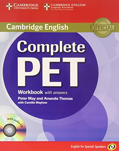 9788483237458: Complete PET for Spanish Speakers Workbook with answers with Audio CD (CAMBRIDGE)