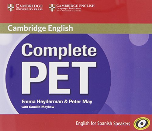 9788483237472: Complete PET for Spanish Speakers Class Audio CDs (4)