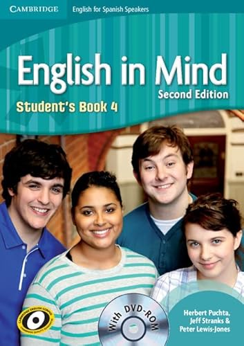 9788483237519: English in Mind for Spanish Speakers Level 4 Student's Book with DVD-ROM