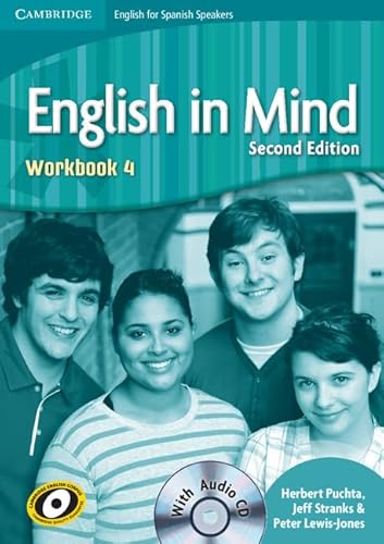 Beispielbild fr English in Mind for Spanish Speakers Level 4 Workbook with Audio CD zum Verkauf von Reuseabook