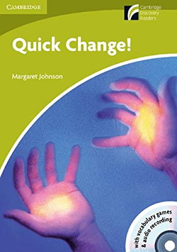 Beispielbild fr Quick Change! Level Starter/Beginner with CD-ROM/Audio CD zum Verkauf von Ammareal