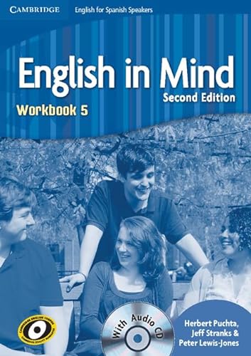 Stock image for English in Mind for Spanish Speakers Level 5 Workbook with Audio Cd for sale by Hamelyn