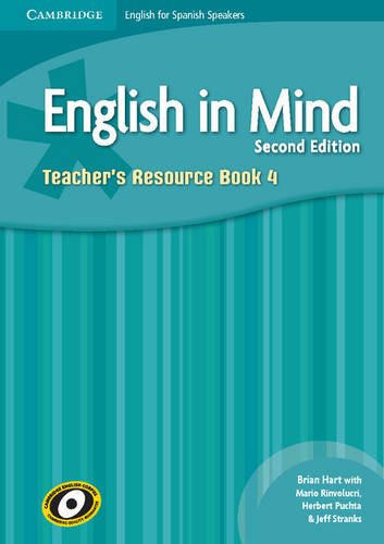 Imagen de archivo de English in Mind for Spanish Speakers Level 4 Teachers Resource Book with Class Audio CDs (4) a la venta por Reuseabook