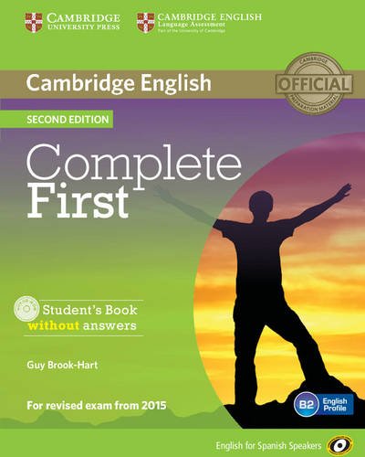 9788483238127: Complete First for Spanish Speakers Student's Book without Answers with CD-ROM [Lingua inglese]