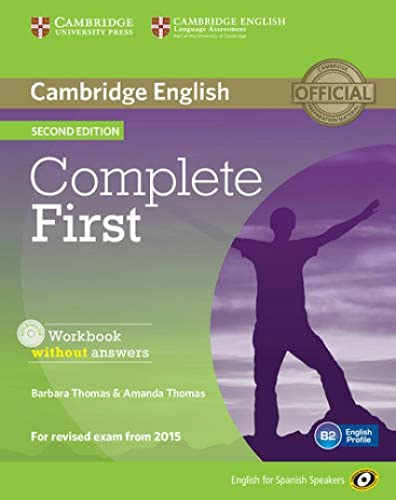 9788483238172: Complete First for Spanish Speakers Workbook without Answers with Audio CD