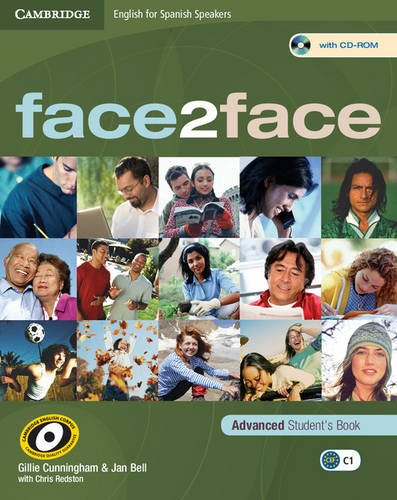 Imagen de archivo de Face2face for Spanish Speakers Advanced Student's Book with Cd-rom a la venta por Hamelyn