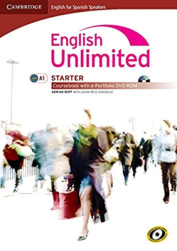 Stock image for English Unlimited for Spanish Speakers Starter Coursebook with E-portfolio for sale by Hamelyn