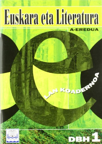 Stock image for EUSKARA -A- DBH 1 -LAN KOADERNOA- for sale by Librerias Prometeo y Proteo