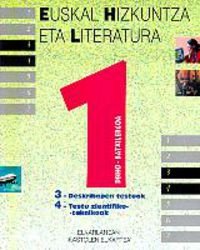 9788483310168: Batxilergoa 1 zaharra - Euskal Hizkuntza eta Literatura 1-3,4 (Batxilergoa zaharra)